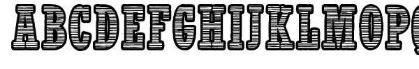 All The Mad Men font preview